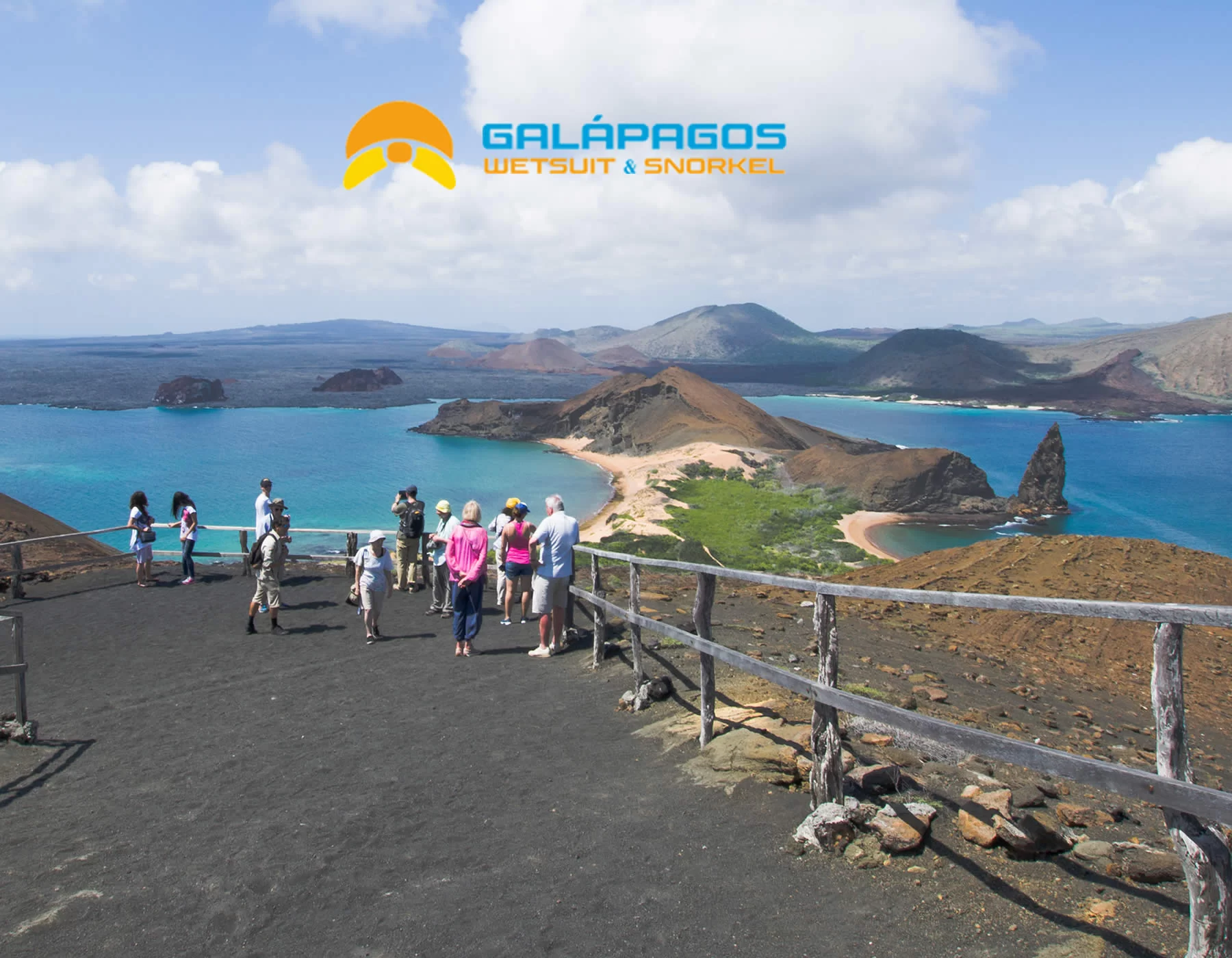 A melhor vista das Ilhas Galápagos é Bartolomeu